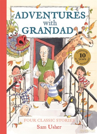 Adventures with Grandad: Four seasonal stories in one stunning treasury! - Sam Usher [KSIĄŻKA]