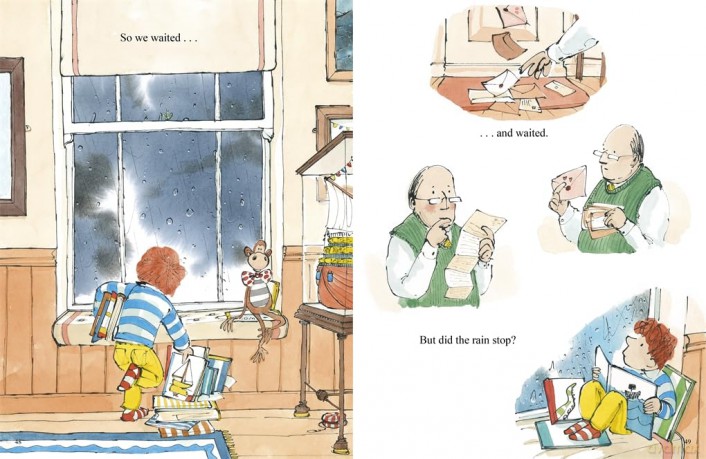 Adventures with Grandad: Four seasonal stories in one stunning treasury! - Sam Usher [KSIĄŻKA]