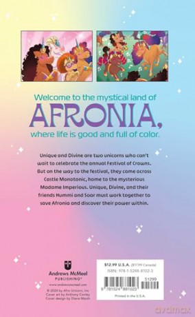 Afro Unicorn: The Land of Afronia, Vol. 1 (Volume 1) - April Showers [KSIĄŻKA]