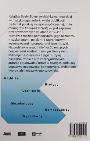 Górecki. Portret w pamięci [KSIĄŻKA]