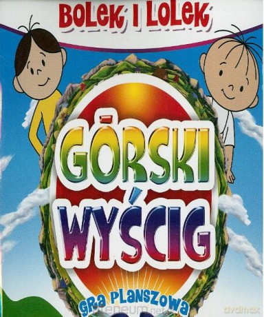 Górski wyścig 3D Bolek i Lolek [KSIĄŻKA]