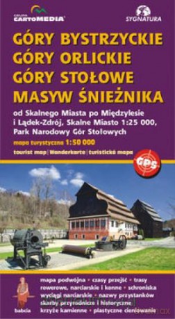 Góry Bystrzyckie Orlickie Stołow. Masyw Śnieżnika [KSIĄŻKA]