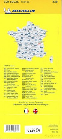 Ain Haute-Savoie - Michelin Local Map 328: Map - Michelin [KSIĄŻKA]
