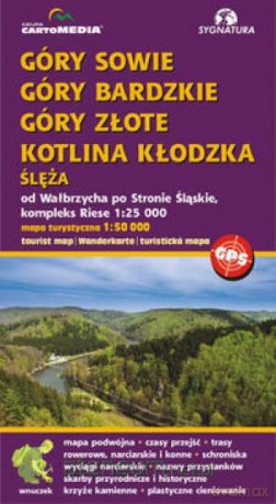Góry Sowie Bardzkie Złote Kotlina Kłodzka Ślęża [KSIĄŻKA]