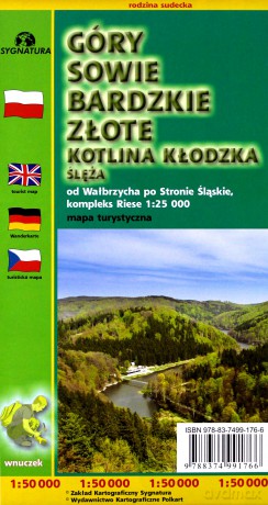 Góry Sowie Bardzkie Złote Kotlina Kłodzka Ślęża [KSIĄŻKA]
