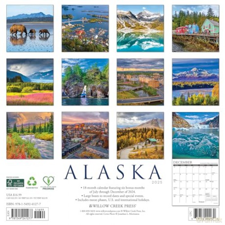 Alaska 2025 Wall [KSIĄŻKA]