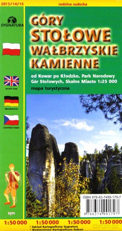 Góry Stołowe Góry Wałbrzyskie Góry Kamienne [KSIĄŻKA]