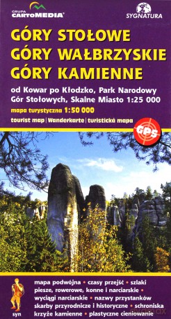 Góry Stołowe Góry Wałbrzyskie Góry Kamienne [KSIĄŻKA]