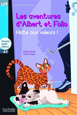 Albert et Folio: Halte aux voleurs! + online audio - LFF A1: Halte aux voleurs! - Livre - Didier Eberle [KSIĄŻKA]