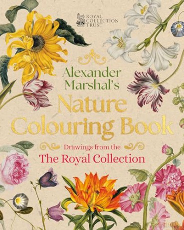 Alexander Marshal's Nature Colouring Book: Drawings from the Royal Collection (Arcturus Classic Nature Colouring) - Lizzie Preston [KSIĄŻKA]