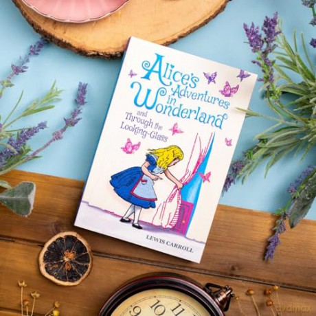 Alice's Adventures in Wonderland and Through the Looking-Glass (Keepsake Edition) (Crafted Classics) - Lewis Carroll [KSIĄŻKA]