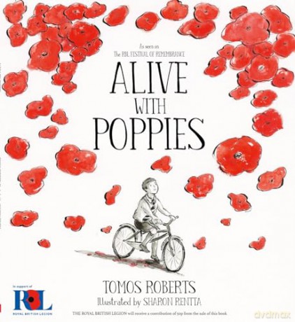 Alive with Poppies - Tomos Roberts (Tomfoolery) [KSIĄŻKA]