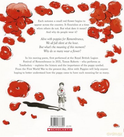 Alive with Poppies - Tomos Roberts (Tomfoolery) [KSIĄŻKA]