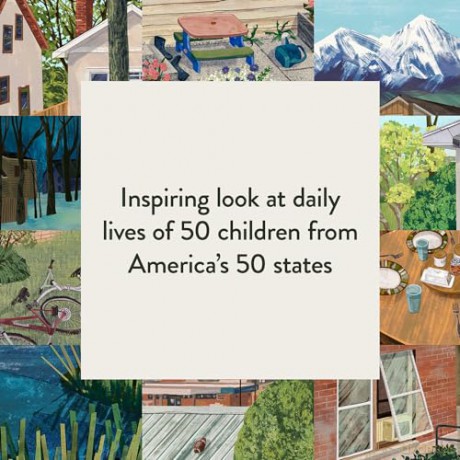 All About U.S.: A Look at the Lives of 50 Kids from Across the United States - Matt Lamothe [KSIĄŻKA]
