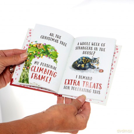 All I Want For Christmas Is More Cats Gift Book: Festive Quotes For Cat Lovers - Bee Three Books [KSIĄŻKA]