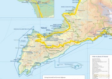 Amalfi Coast Adventure Map: Plan your dream road trip along Italy's iconic coastline - Collins Maps [KSIĄŻKA]