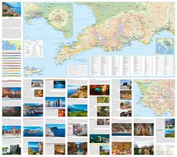 Amalfi Coast Adventure Map: Plan your dream road trip along Italy's iconic coastline - Collins Maps [KSIĄŻKA]