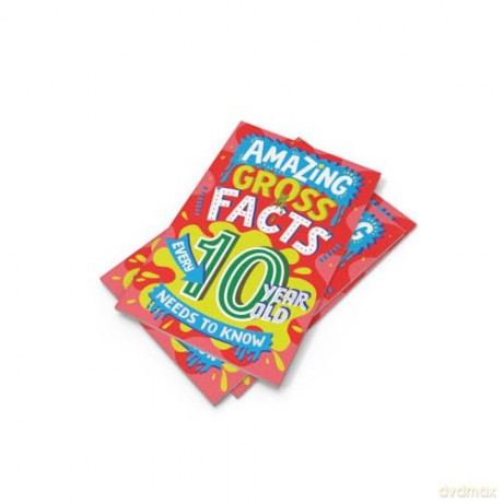 Amazing Gross Facts Every 10 Year Old Needs to Know: Overflowing with fascinating, hilarious and utterly DISGUSTING trivia for children aged 10+! (Amazing Facts Every Kid Needs to Know) - Caroline Rowlands [KSIĄŻKA]
