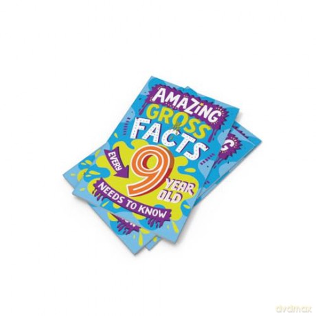 Amazing Gross Facts Every 9 Year Old Needs to Know: Overflowing with fascinating, hilarious and utterly DISGUSTING trivia for children aged 9+! (Amazing Facts Every Kid Needs to Know) - Caroline Rowlands [KSIĄŻKA]