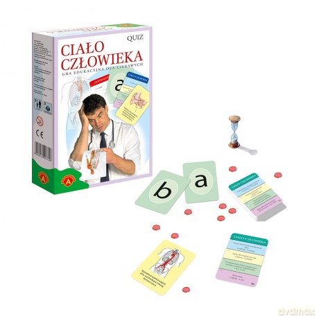 Ciało człowieka. Quiz mini [GRA]