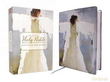 Amplified Holy Bible, Anne Neilson Angel Art Series, Leathersoft, Blue: Amplified, Anne Neilson, Leathersoft, Blue - Zondervan [KSIĄŻKA]