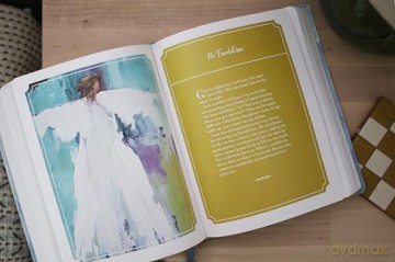 Amplified Holy Bible, Anne Neilson Angel Art Series, Leathersoft, Blue: Amplified, Anne Neilson, Leathersoft, Blue - Zondervan [KSIĄŻKA]