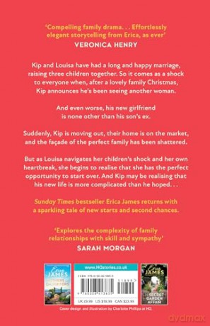 An Ideal Husband: From the Sunday Times bestselling author of Mothers and Daughters comes an uplifting new family drama perfect for winter reading in the festive Christmas season 2024 - Erica James [KSIĄŻKA]