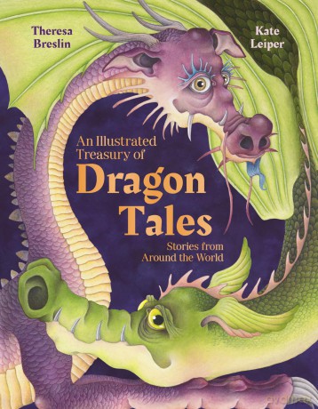 An Illustrated Treasury of Dragon Tales: Stories from Around the World - Theresa Breslin [KSIĄŻKA]