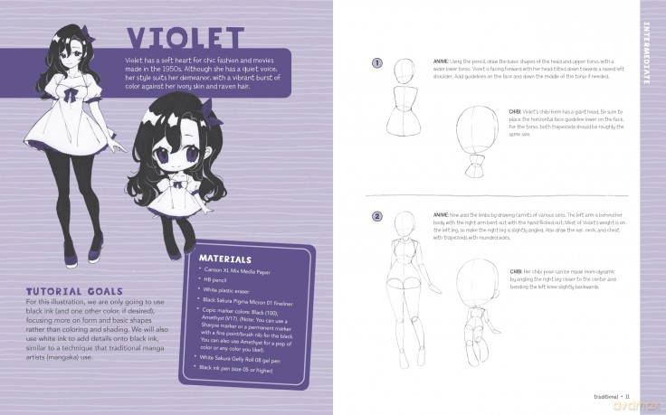 Anime + Chibi Art Class: A Complete Beginner Course in Drawing Manga Cuties + Their Chibis - Yoai [KSIĄŻKA]