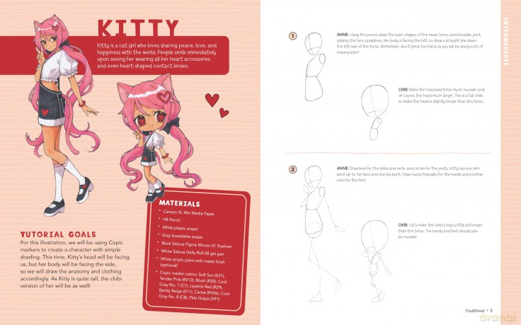 Anime + Chibi Art Class: A Complete Beginner Course in Drawing Manga Cuties + Their Chibis - Yoai [KSIĄŻKA]