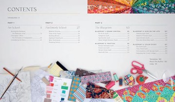 Anna Maria's Blueprint Quilting: Explore Color, Pattern, and Technique with 16 Joyful Projects from 4 Simple Design Structures - Anna Maria Parry [KSIĄŻKA]
