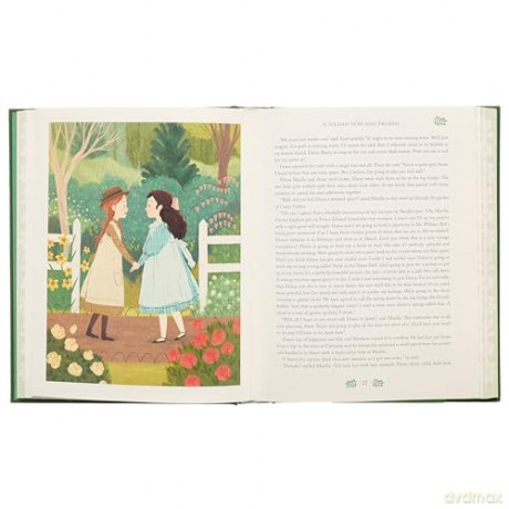 Anne of Green Gables (Arcturus Deluxe Children's Classics) - L. M. Montgomery [KSIĄŻKA]