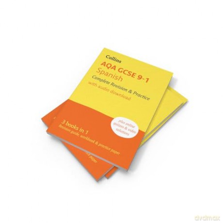 AQA GCSE 9-1 Spanish Complete Revision and Practice: Ideal for home learning, 2026 exam (Collins GCSE Grade 9-1 Revision) - Collins GCSE [KSIĄŻKA]