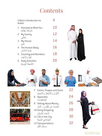 Arabic Picture Dictionary: Learn 1,500 Arabic Words and Phrases (Includes Online Audio) - Islam Farag [KSIĄŻKA]