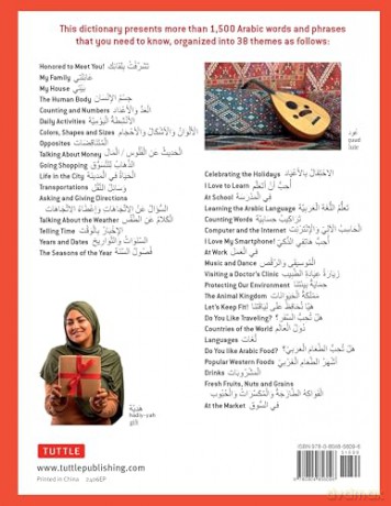 Arabic Picture Dictionary: Learn 1,500 Arabic Words and Phrases (Includes Online Audio) - Islam Farag [KSIĄŻKA]