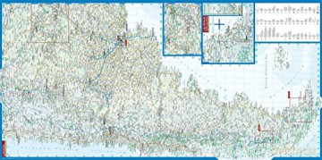 Argentina Borch: Argentina, Isla Grande de Tierra del Fuego, Buenos Aires, Greater Buenos Aires, Los Glaciares National Park, Monte Fitz Roy, Salta, Córdoba (Borch Map) - Borch GmbH [KSIĄŻKA]