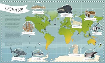 Around the World in 80 Endangered Animals - Jess French [KSIĄŻKA]
