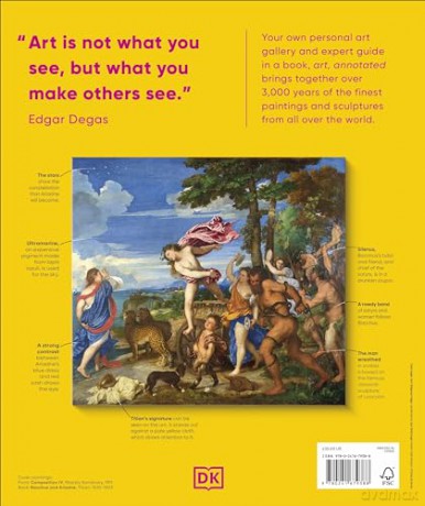 Art, Annotated: Your Expert Guide to 500 of the World's Greatest Works of Art [KSIĄŻKA]
