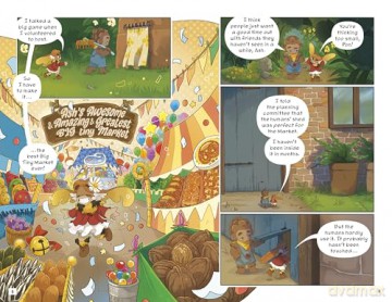 Ash's Market Day Mayhem (Tales of the Tiny Folk) - Steve Foxe [KOMIKS]