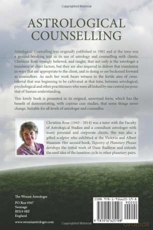 Astrological Counselling: A basic guide to astrological themes in person-to-person relationships - Christina Rose [KSIĄŻKA]