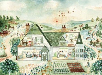 At Home in a Book: The perfect non-fiction gift for introducing young readers to childhood classics - Lauren O'Hara [KSIĄŻKA]