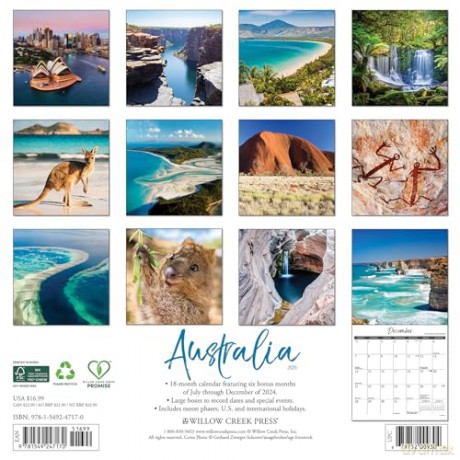 Australia 2025 Wall [KSIĄŻKA]