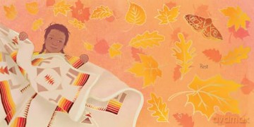 Autumn (Petite Poems): A Picture Book - Alexander Posey [KSIĄŻKA]