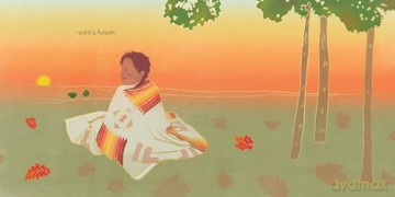 Autumn (Petite Poems): A Picture Book - Alexander Posey [KSIĄŻKA]