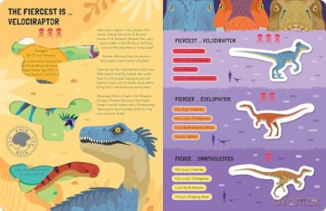 Awesome Fierce Dinosaurs (Awesome Nature) - Joshua George [KSIĄŻKA]