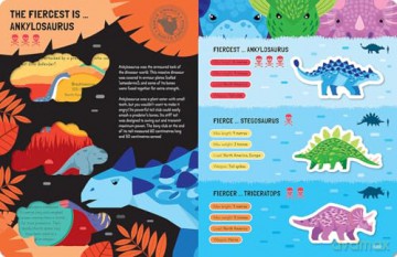 Awesome Fierce Dinosaurs (Awesome Nature) - Joshua George [KSIĄŻKA]