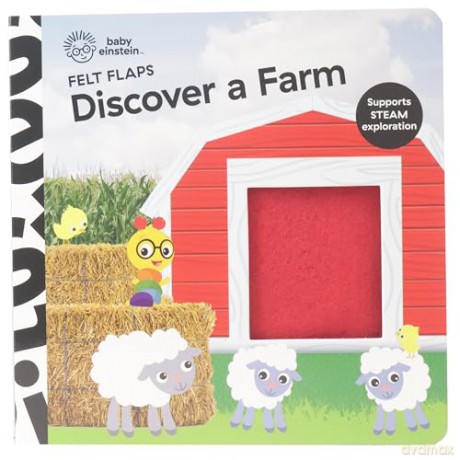 Baby Einstein Discover A Farm Felt Flaps - P I Kids [KSIĄŻKA]