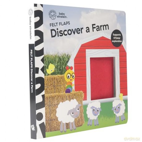 Baby Einstein Discover A Farm Felt Flaps - P I Kids [KSIĄŻKA]