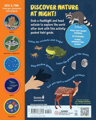 Backpack Explorer: Night Walk: What Will You Find [KSIĄŻKA]