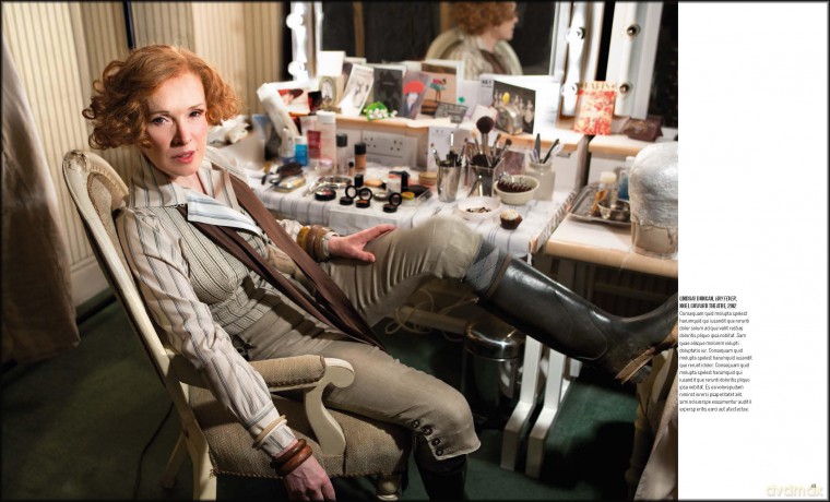 Backstage: Portraits of Actors at Work in the Theatre - Simon Annand [KSIĄŻKA]